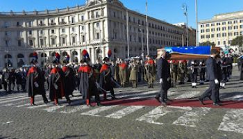 L’omelia del card. Zuppi al funerale di Sassoli